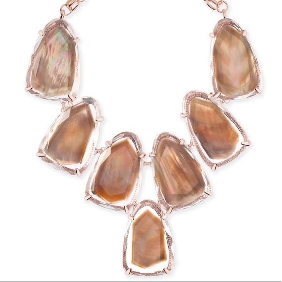 Kendra Scott Harlow Necklace Rose Gold - Picture 2 of 2